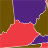 Map of states.